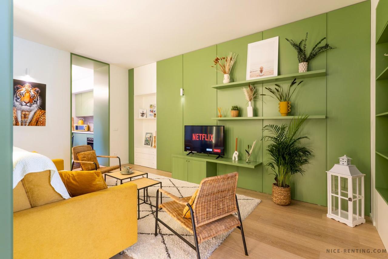 Nice Renting - Bavastro - Luxurious Loft - 2 Bedroom - Ac - Balcony - Trendy Neighborhood Екстер'єр фото