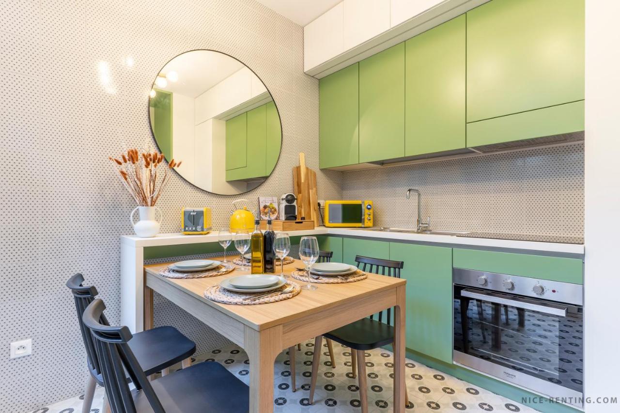 Nice Renting - Bavastro - Luxurious Loft - 2 Bedroom - Ac - Balcony - Trendy Neighborhood Екстер'єр фото